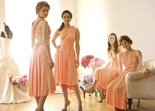 Convertible bridesmaid dresses