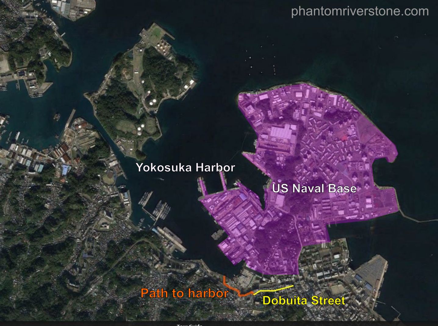 Jungle Maps: Map Of Yokosuka Japan Naval Base