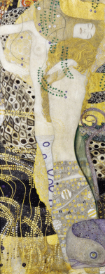 Water Serpents I, de Gustav Klimt