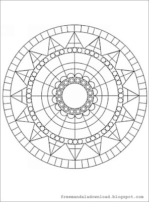 Download and print antistress mandalas