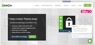 Cara daftar Dan Memasang DMCA Di Blogger