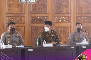 Polres Blitar Kota Fasilitasi Pertemuan antara peternak unggas di Kabupaten Blitar dan Pemkab Blitar
