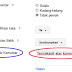 Create a message/membuat pesan in Blogger Comment Box