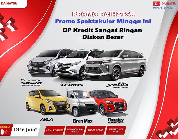 harga mobil daihatsu  medan 2022