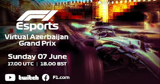 Gran premio F1 Virtual Azerbaijan Baku 7-6-2020