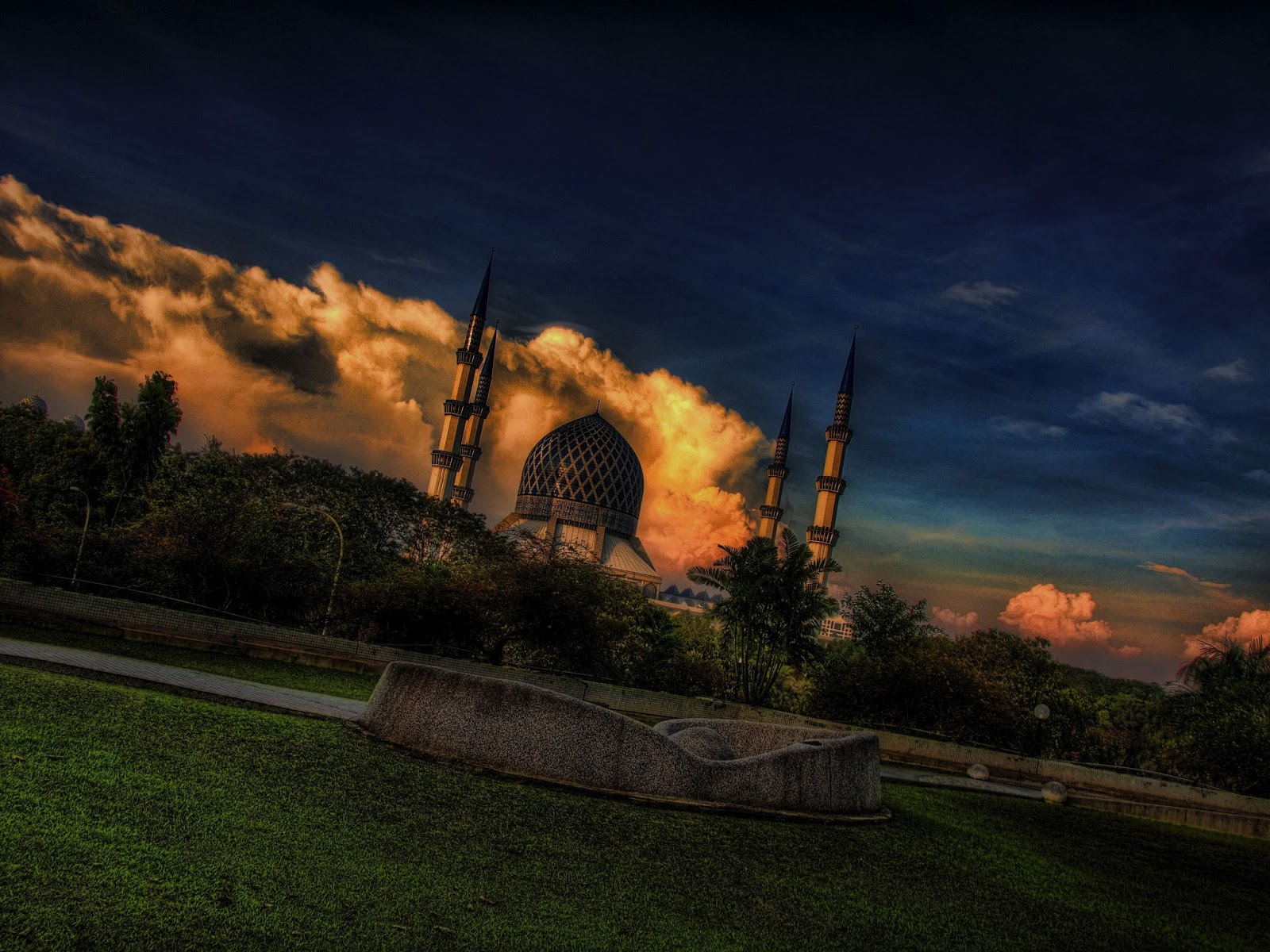 Download Wallpaper  Islami  Gambar  Masjid Terindah Resolusi 