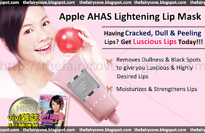 BeautyDIY Apple AHAS Lightening Lip Mask