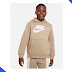 Nike Sportswear Club Fleece Big Kids' (Boys') Pullover Hoodie