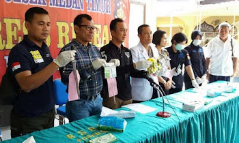 Coba Lari Bandar Narkoba, Di lumpuhkan Polisi