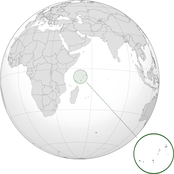 Letak negara Seychelles