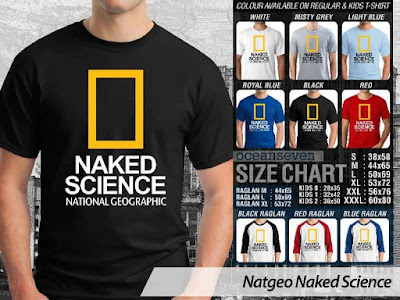 T shirt National Geographic Naked Science