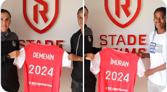 Falconets Stars Demehin, Imuran join French Club Stade de Reims Féminines