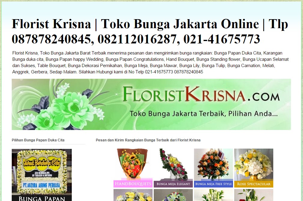 Florist Krisna