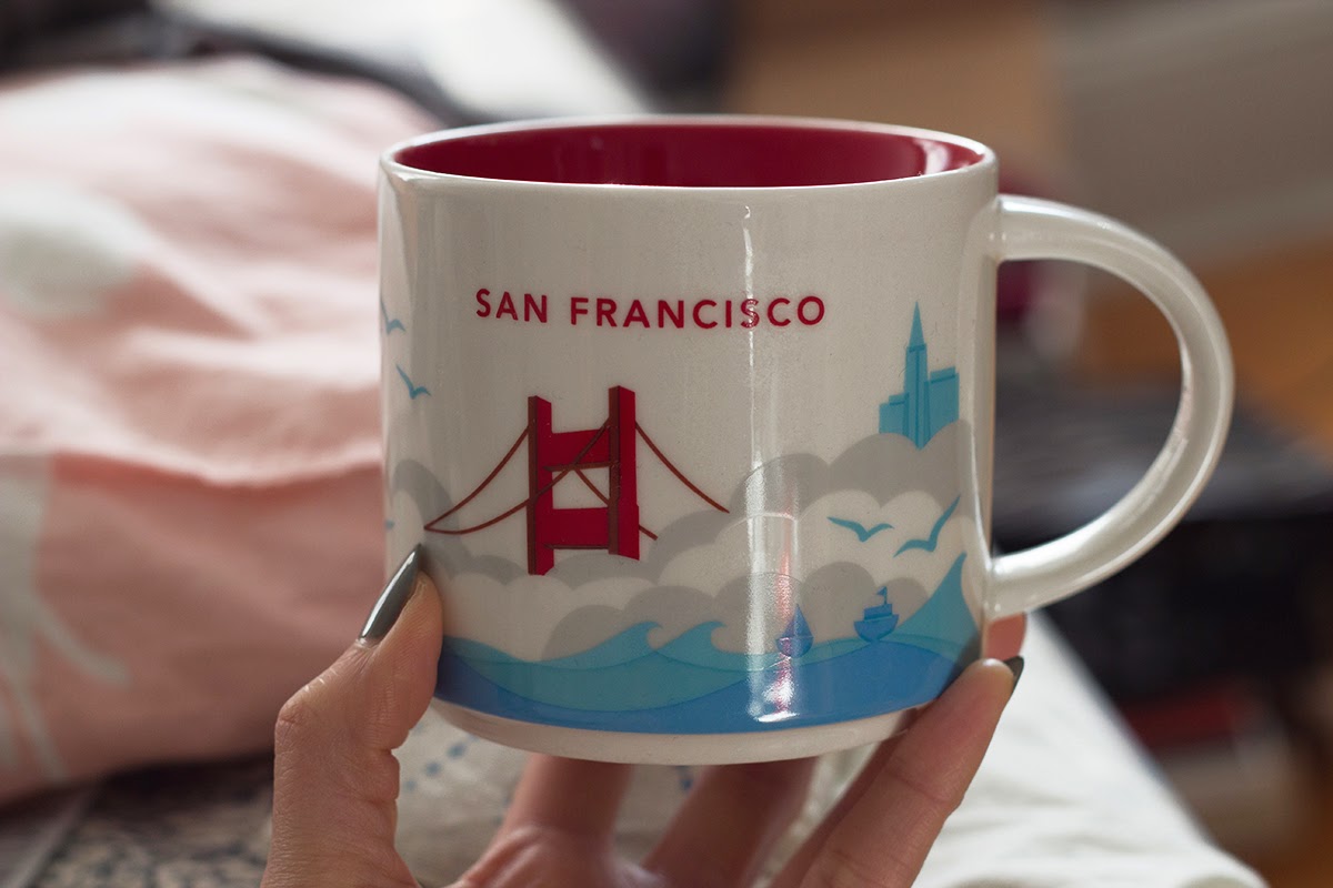 starbucks you are here san francisco mug