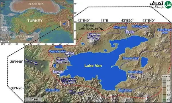 lake van in turkey