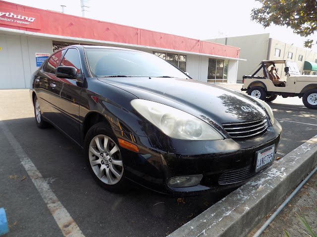 2002 Lexus ES300- Before the repainting at Almost Everything Autobody