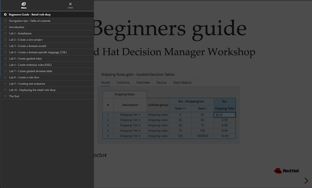 decision manager workshop