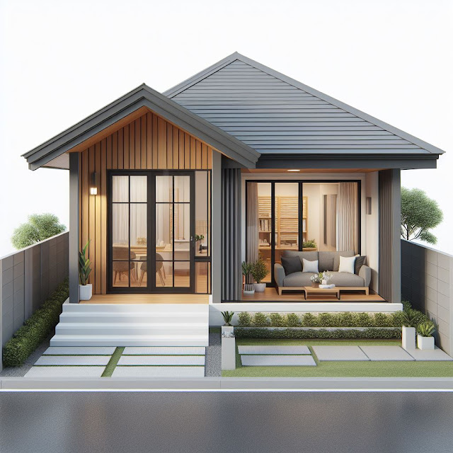 desain rumah 1 lantai