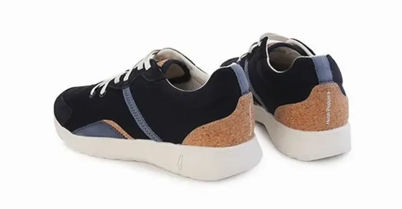 The Good Trainer Navy Blue Textile