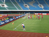 Football/Soccer: Xiamen FC vs Shan Dong, China, 2007