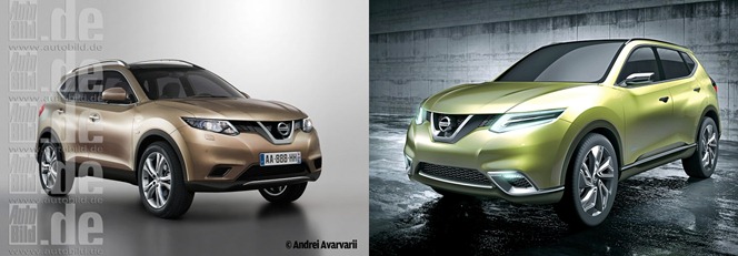 Nissan Hi-Cross Concept Production Ready Model Vs Nissan Hi-Cross Concept