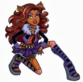 Monster High, Imagenes de Clawdeen Wolf para Imprimir, parte 1