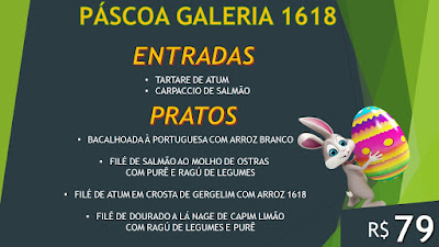 PASCOA GALERIA 1618 - WWW.GALERIA1618.COM.BR