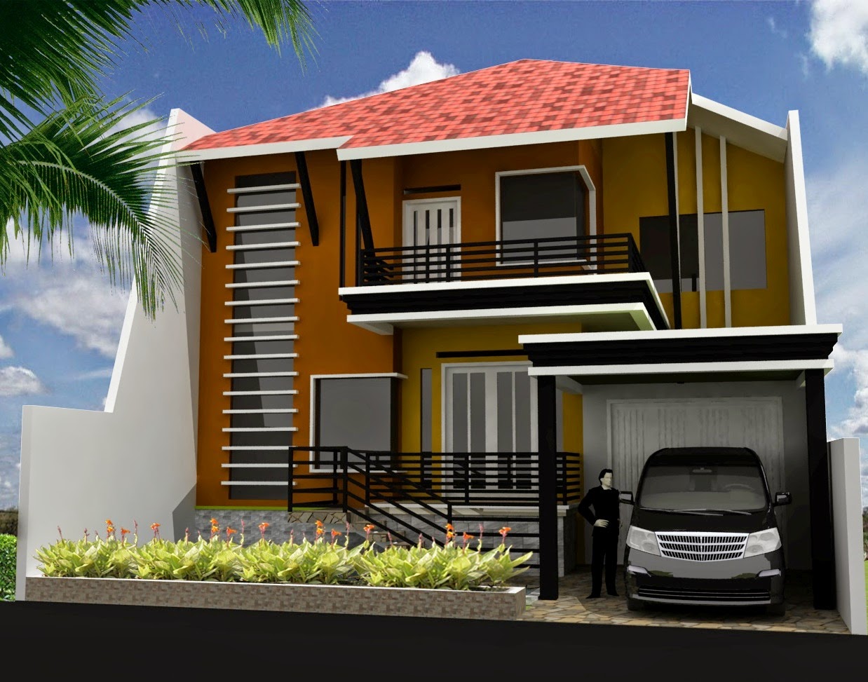 Design Exterior Rumah  Minimalis  Modern yang Elegan  