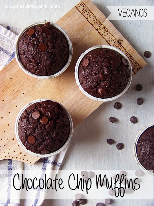 Muffins de Chocolate veganos