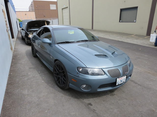 2005 Pontiac GTO after getting body repairs and paint at Almost Everything Auto Body