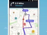 Waze- GPS, Maps and Traffic Terbaru v4.9.0.2 Oktober 2016