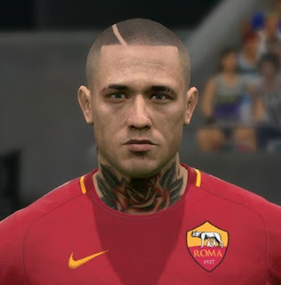 PES 2017 Faces Radja Nainggolan by FaceEditor Jefferson_SF