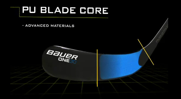 bauer total one stick. Bauer ONE30 2011 Stick Review
