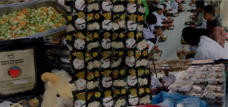 gambar penyiapan dan prosesi aqiqah mutiara aqiqah kendari