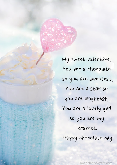 #ChocolateDay Quotes for boyfriend