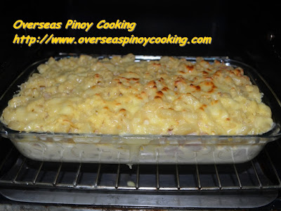 Baked Macaroni and Cheese Pinoy Style Recipe - Baking