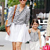 Matching dress Suri Cruise and Katie Holmes