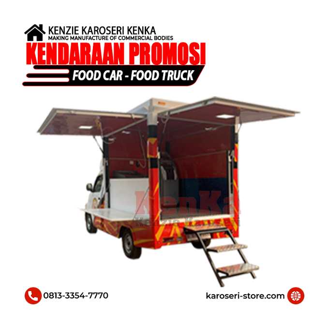 Jual Karoseri Mobil Toko - Food Car - Promosi Keliling
