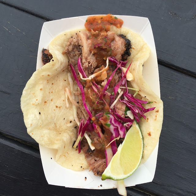 Brisket Taco Special at Valentina's Tex Mex BBQ in Austin