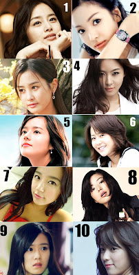 FOTO 10 ARTIS aktris KOREA PALING CANTIK girlband bintang film ANAK SMP