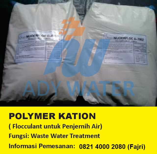 Polymer Kationik Flokulan Penjernih Air - Ady Water