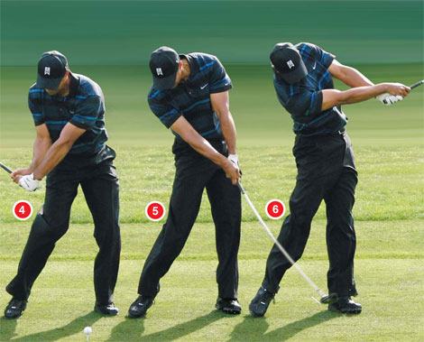 tiger woods swing 2011. Tiger Woods Golf Swing