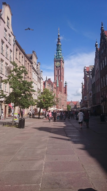 The long street of Gdansk