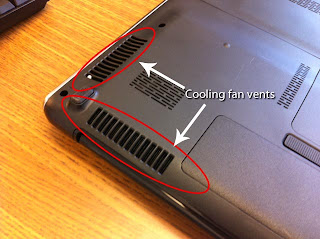 Laptop Cooling Increases Battery Life