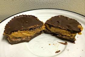 Giant Peanut Butter Cup - Cross Section