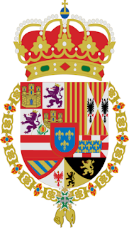 Escudo de armas de Felipe V. Pinceladas del Pasado.