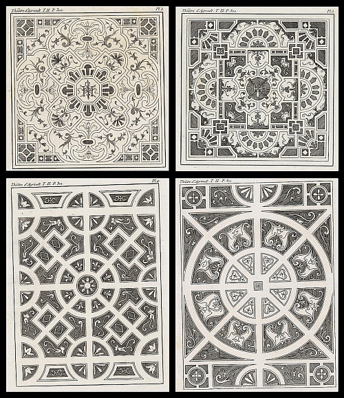 parterre designs by Olivier de Serres