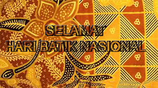 Contoh Spanduk Hari Batik  Nasional  gambar  spanduk