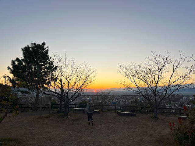 香貫山駐車場からの眺め