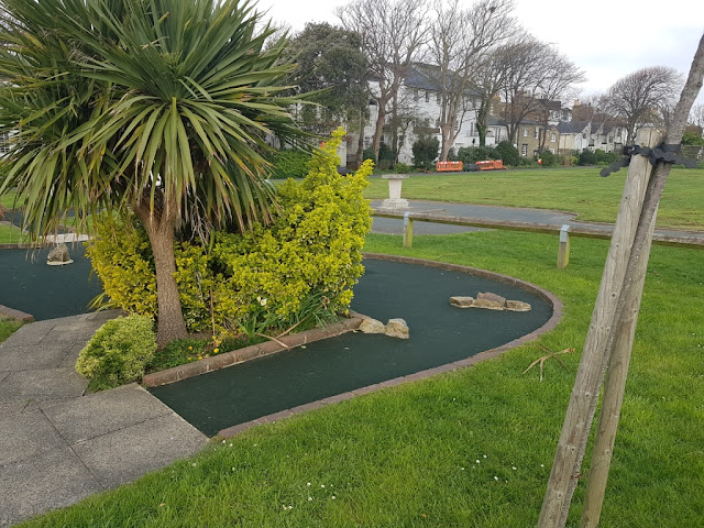 Splash Point Mini Golf course at Denton Gardens in Worthing